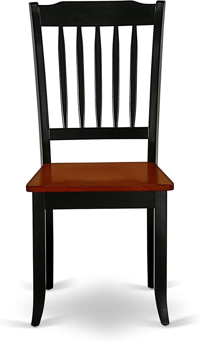 East West Furniture LGDA9-BCH-W 9 Piece Dining Room Furniture Set Includes a - Image 11