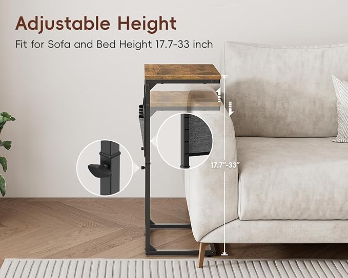 Vagusicc C Shaped End Table - Image 5