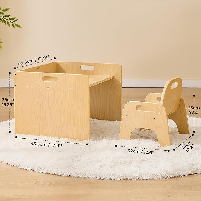 Montessori Weaning Table and Chair Set - Image 2