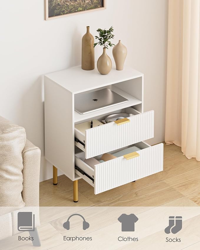Night Stand, Tall Bedside Table - Image 6