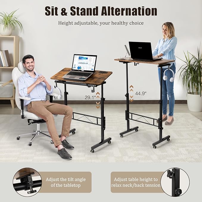 SIDUCAL Standing Desk Height Adjustable - Image 3