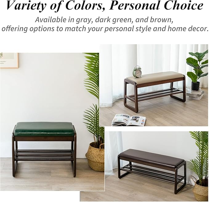 Shoe Bench, Entryway Bench - Image 6
