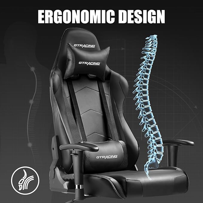 GTRACING Gaming Chair Racing Office Computer Ergonomic Video Game Chair - Image 5