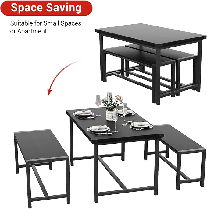 Garvee Dining Table Set for 4, Kitchen Table - Image 8