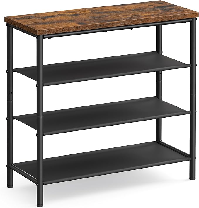 VASAGLE Shoe Rack, 4-Tier Shoe Storage Organizer by VASAGLEbySONGMICSHOME