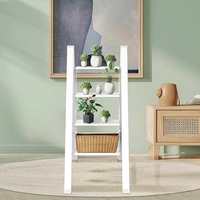 4 Step Ladder, Portable Folding, Lightweight Step Ladder - Image 7