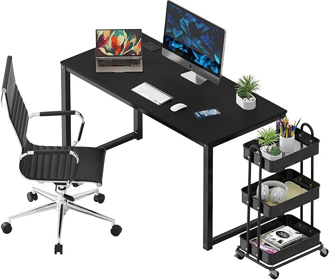 SHW 48-Inch Commercial-Grade Office Computer Desk - Image 4
