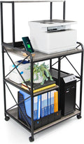 Printer Stand, 23 x 18 Inch Printer Table by FLYZC