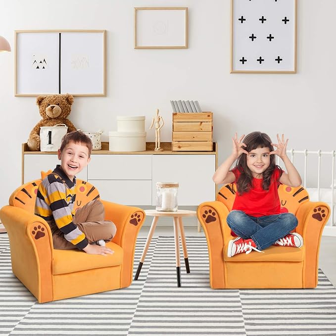 Costzon Kids Couch, Children's Sofa Armrest Chair - Image 2