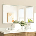 TETOTE Brushed Nickel Vanity Mirror by TETOTE