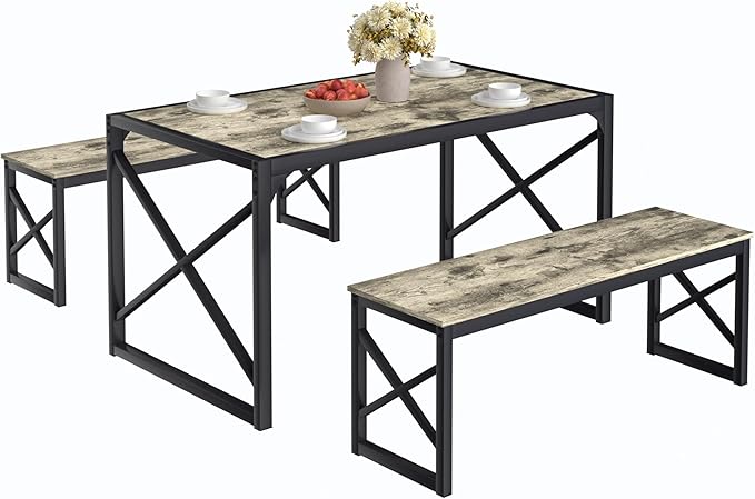 VECELO Kitchen Dining Table Set - Image 7