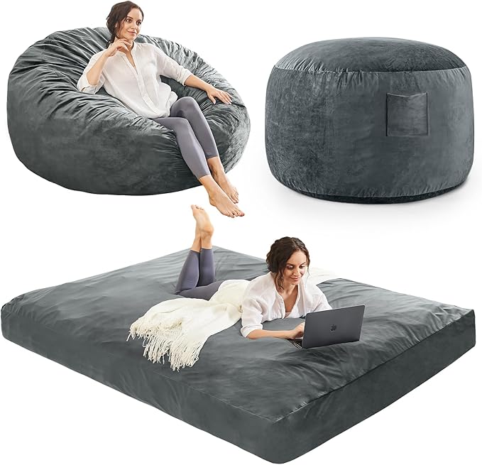 Bean Bag Chairs for Adults by ILPEOD