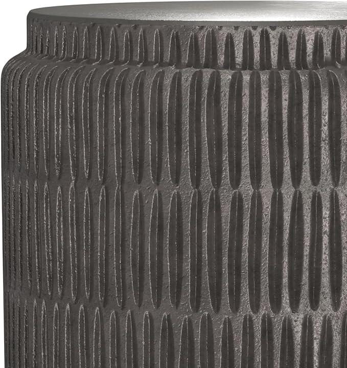 SIMPLIHOME Juno Metal Side Table in Graphite, 14.6 x 14.6 x 21.5 inches - Image 7