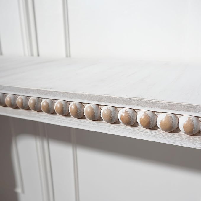 KEIKI Wood Console Table Behind Couch & Sofa, Retro Style - Image 6