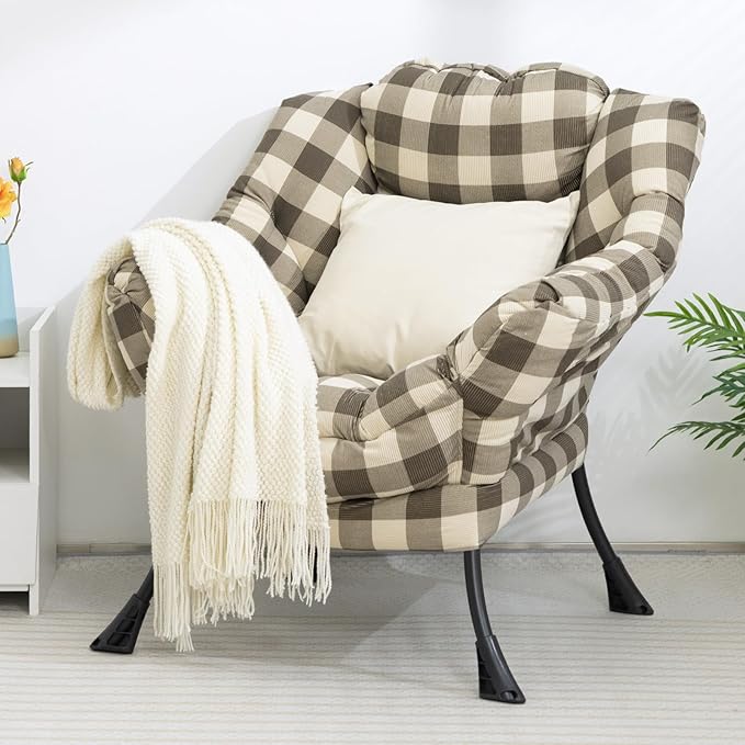 HollyHOME Fabric Lazy Chair - Image 9