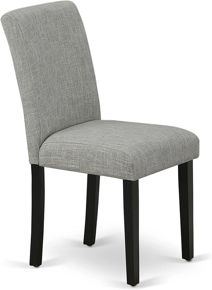 East West Furniture AMAB5-BCH-06 5 Piece Dining Set Includes a Round Kitchen - Image 6