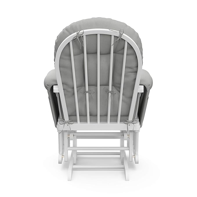 Storkcraft Premium Hoop Glider & Ottoman — GREENGUARD Gold Certified Nursery - Image 13