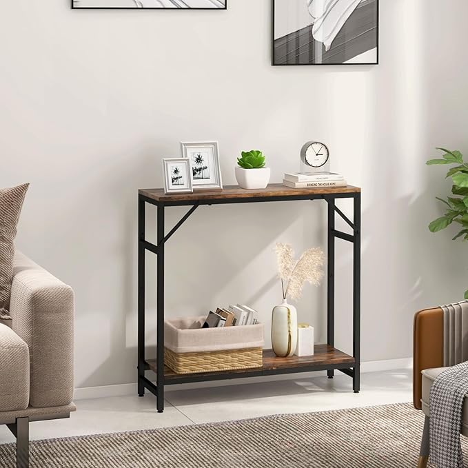 Narrow Console Table, Small Entryway Table - Image 7