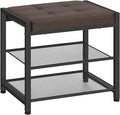 HOOBRO Small Shoe Bench, 3-Tier Shoe Rack, Shoe Storage Bench by HOOBRO