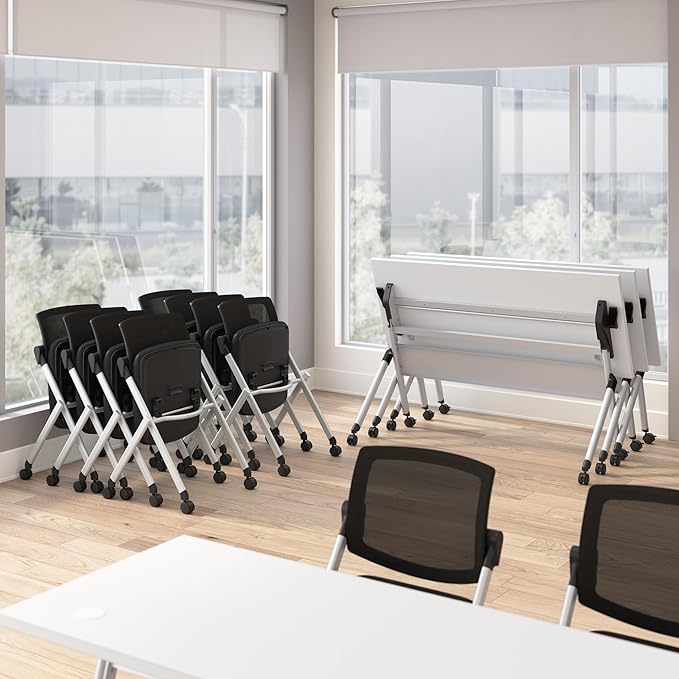 Bush Business Furniture Folding Training Table Set - Image 5