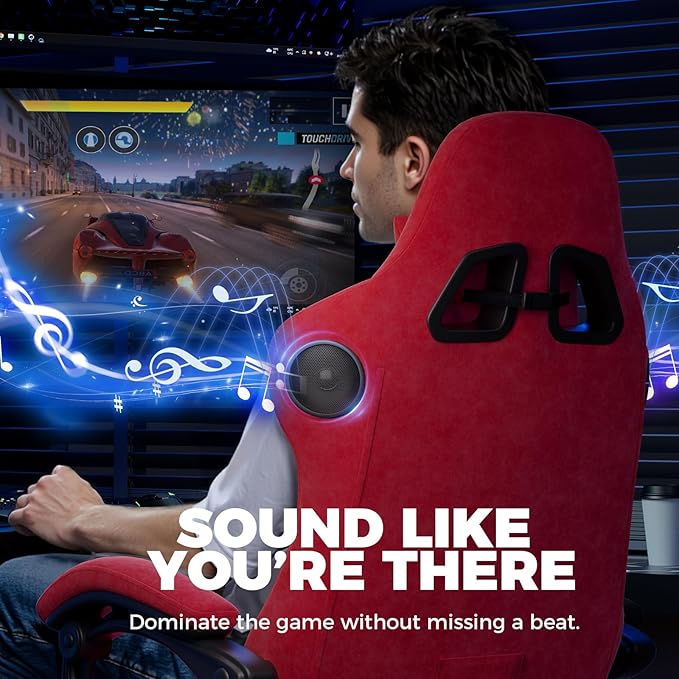 GTPLAYER ACE-PRO Music Gaming Chairs – Built-in Speakers, App Support & - Image 5