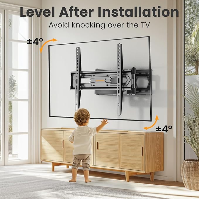 50 55 65 inch Full Motion TV Wall Mount - Image 4