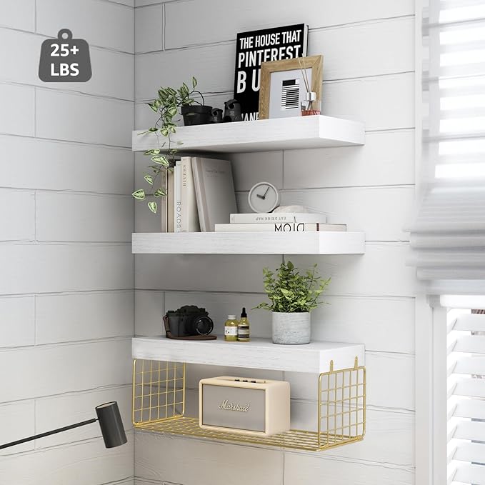 QEEIG Bathroom Shelves Over Toilet - Image 4