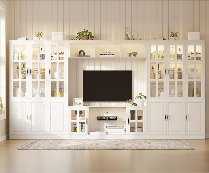 4-Piece Wall Unit TV Stand - Image 2