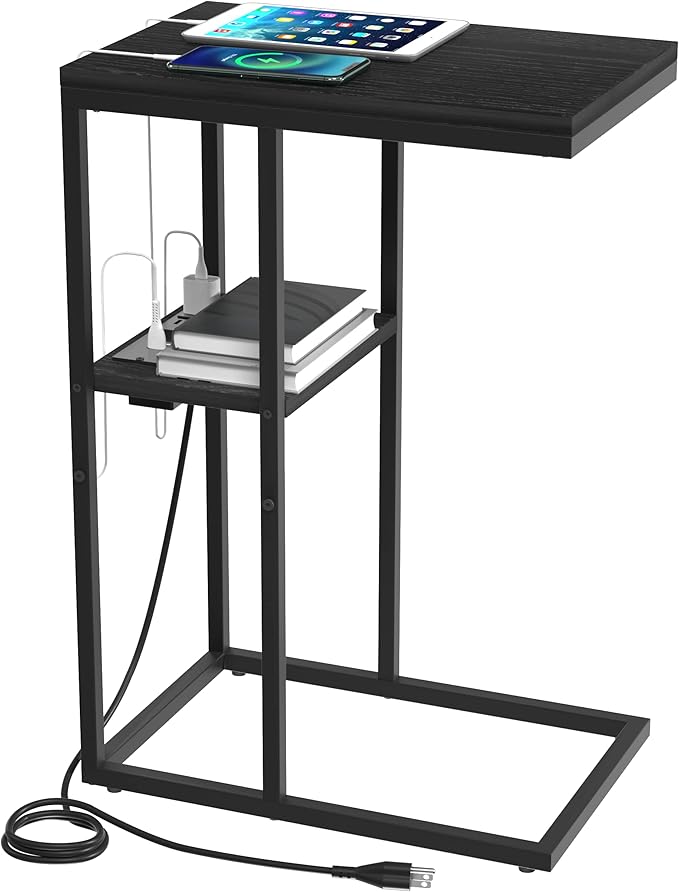 Yoobure C Shaped End Table by Yoobure