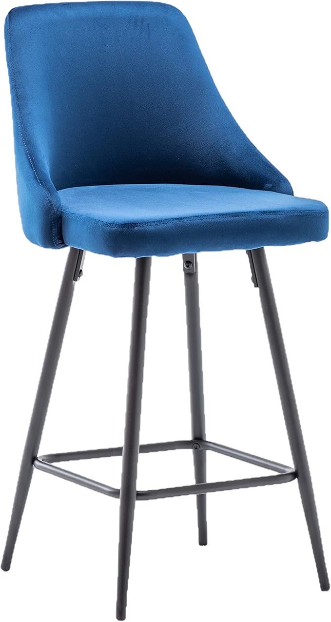 BTEXPERT Set of 2, Premium upholstered Dining 25" Seat Height, High Back Count - Image 7