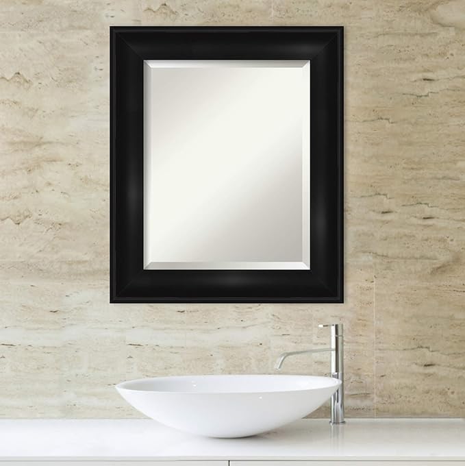 Amanti Art Black Bathroom Mirror - Image 5