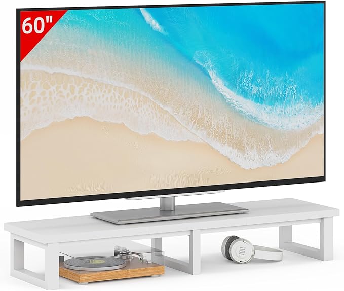 45" Large TV Riser for 32-60 inch TV, TV Riser Stand Shelf by YAOHUOO