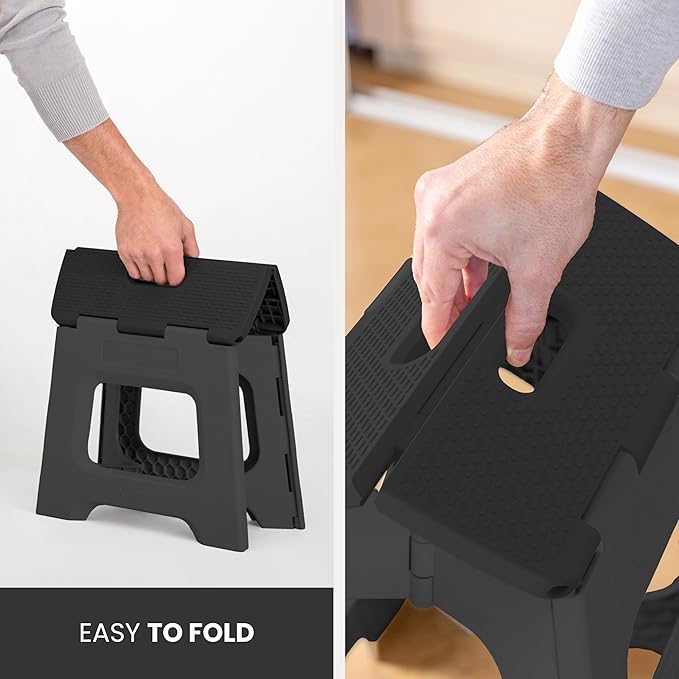 Vigar Compact Step Stool Foldable, 10-1/2-inch Step Stools - Image 8