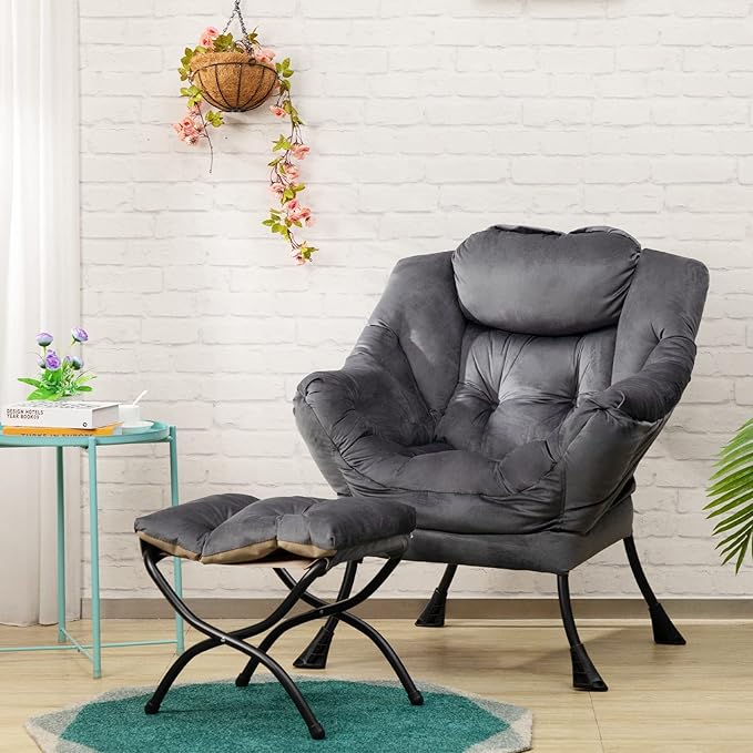 HollyHOME Fabric Lazy Chair - Image 7