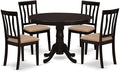 East West Furniture HLAN5-CAP-C 5 Piece Kitchen Table Set by EastWestFurniture