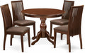 East West Furniture HBIP5-MAH-C 5 Piece Dinette Set by EastWestFurniture