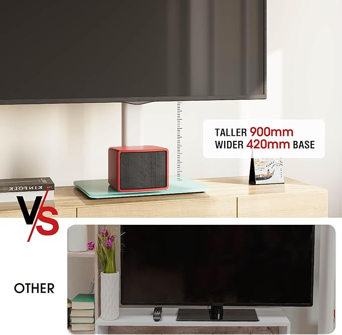 Swivel Universal TV Stand for 32-75 inch TVs - Image 5