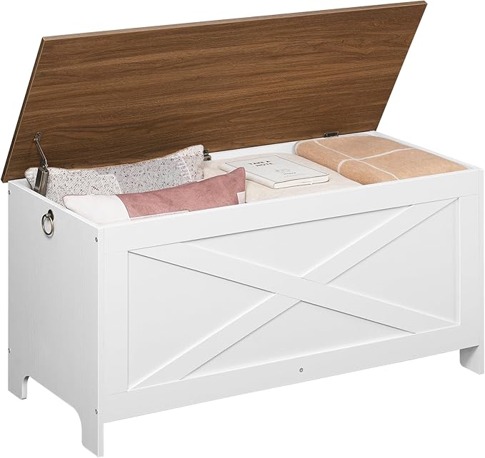 39.4" Toy Chest, Sturdy Entryway Storage Chest - Image 8
