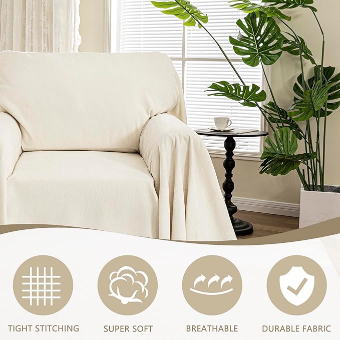 MYSKY HOME Oversized Armchair Couch Cover - Image 2