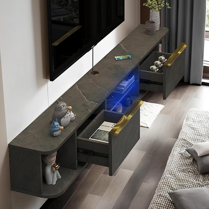 Pmnianhua LED Floating TV Stand - Image 2