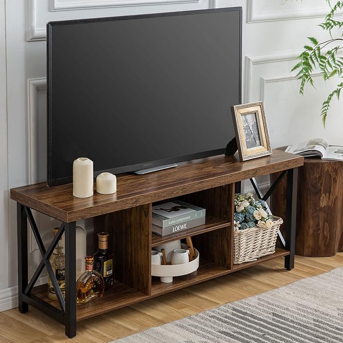 GAZHOME TV Stand for TV up to 55 Inches, TV Cabinet - Image 2