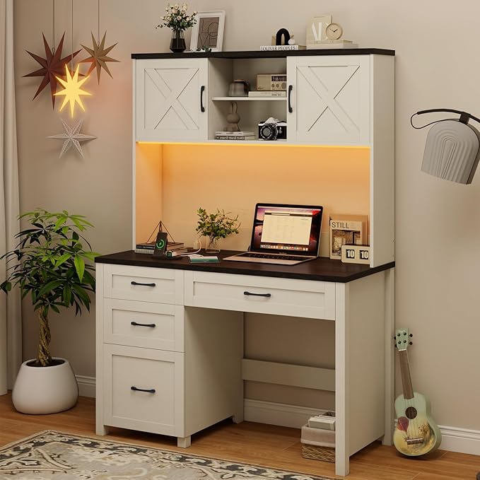 Farmhouse 67" H Executive Desk - Image 7