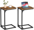 VASAGLE C-Shaped End Table Set of 2, Small Side Table by VASAGLEbySONGMICSHOME