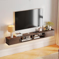 Floating TV Stand, Floating TV Shelf, Wall TV Cabinet, Floating Entertainment by Furninova