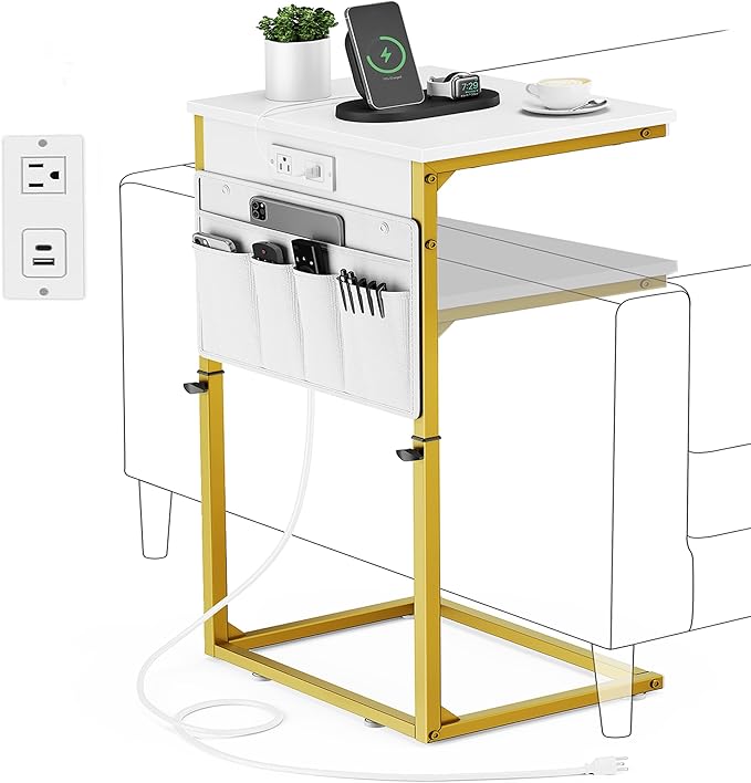 Vagusicc C Shaped End Table by Vagusicc
