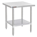 DuraSteel 30x30 Stainless Steel Work Table by DuraSteel