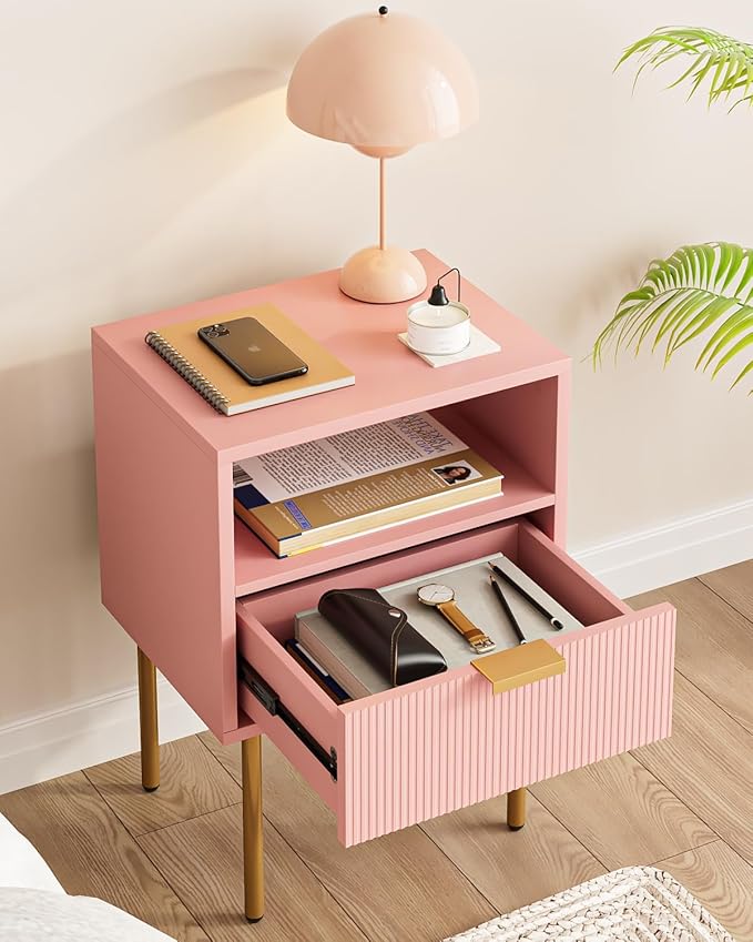 Nightstand, Morden Bedside Table - Image 3