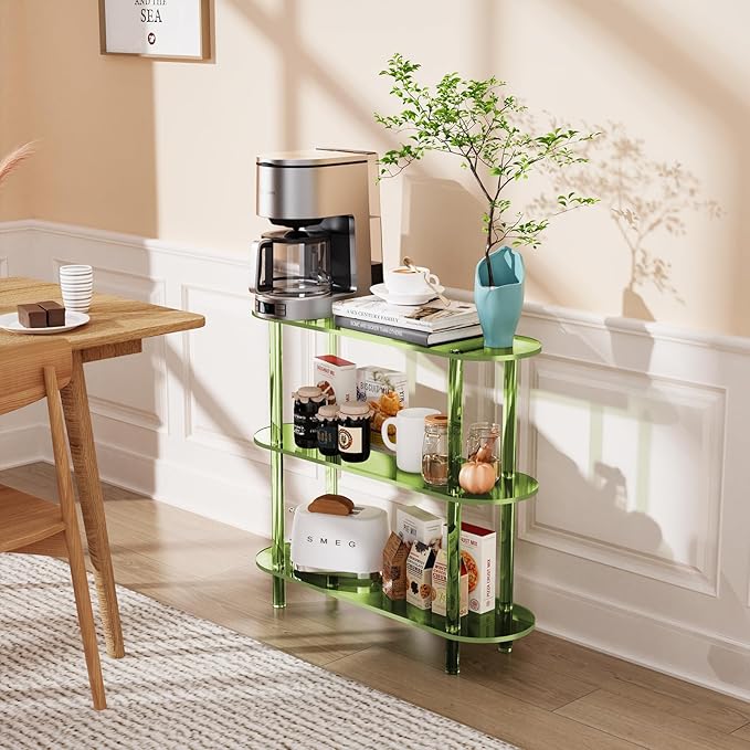 Clear Bookshelf, Acrylic Bookcase - Image 2