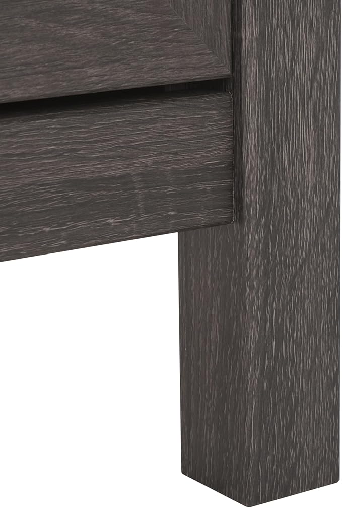 SAFAVIEH Evane TV Stand for up to 65" Flatscreen – Distressed Black & Natural - Image 7