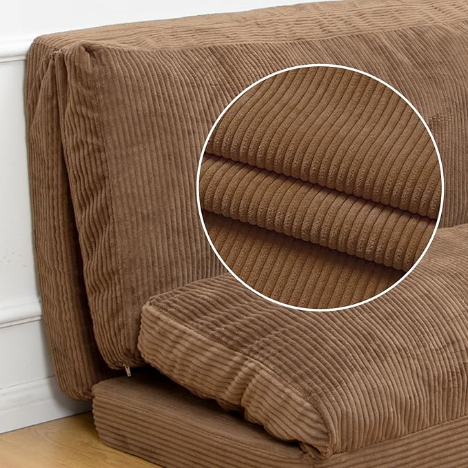 N&V Folding Matress Sofa Bean Bag Bed, Foam Filling Folding Matress Sofa - Image 6